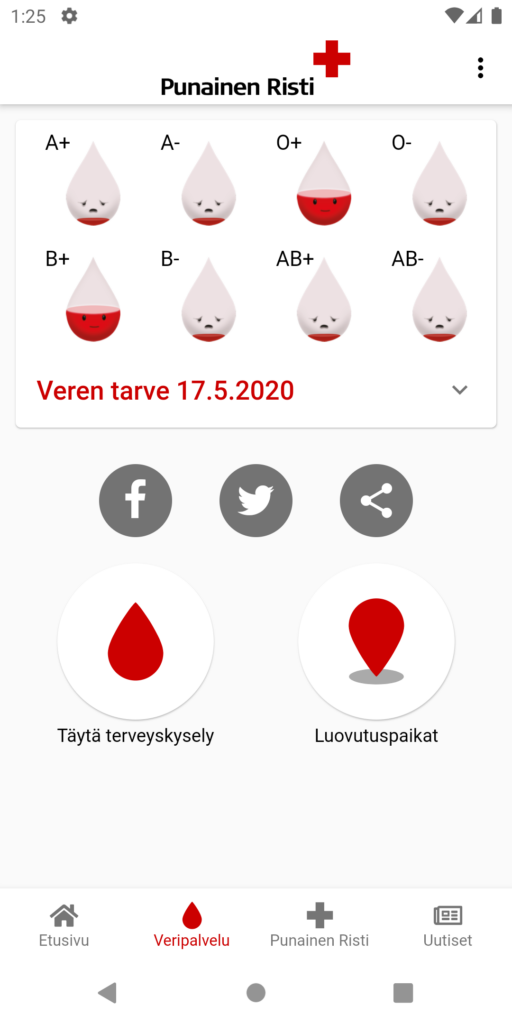 Suomen Punainen Risti, kuvakaappaus 2