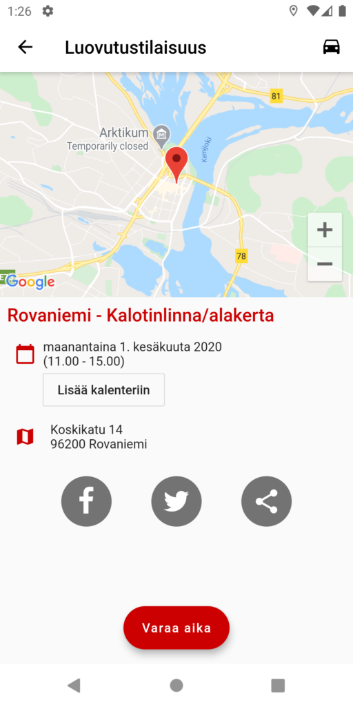 Suomen Punainen Risti, kuvakaappaus 6